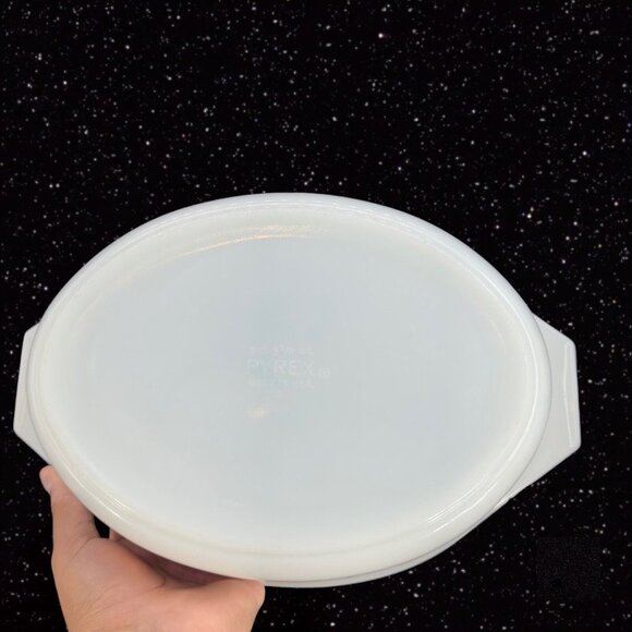 Vintage Pyrex Town & Country 2.5 Quart Casserole Oval Dish Without Lid Bowl VTG - Picture 10 of 16